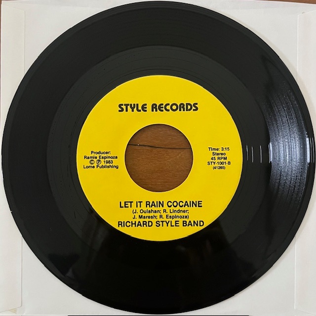 Richard Style Band – Understanding / Let It Rain Cocaine  �ᥬ�쥢���ե���45