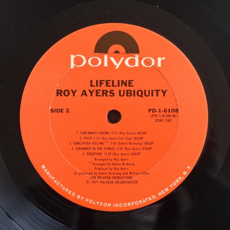 Roy Ayers Ubiquity - Lifeline     [LP]