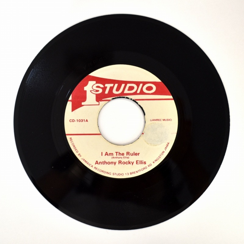 Anthony Rocky Ellis - I Am The Ruler / Sound Dimensions - Ruler Version   [7inch]