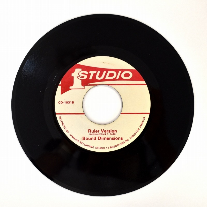Anthony Rocky Ellis - I Am The Ruler / Sound Dimensions - Ruler Version   [7inch]