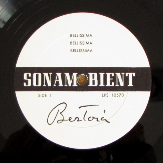 Bertoia - Bellissima Bellissima Bellissima / Nova