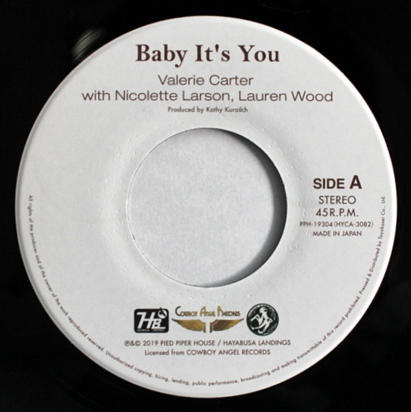 ヴァレリー カーター イナラ ジョージ べイビー イッツ ユー 恋のひとこと S S W Aor Paddy Field Records 中古アナログレコード Used Viny ヴァレリー カーター イナラ ジョージ べイビー イッツ ユー 恋のひとこと S S W Aor Paddy Field Records 中古アナログレコード Used Viny