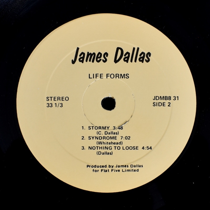 James Dallas - Life Forms      [LP]