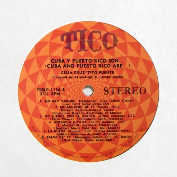 Celia Cruz / Tito Puente - Cuba Y Puerto Rico Son