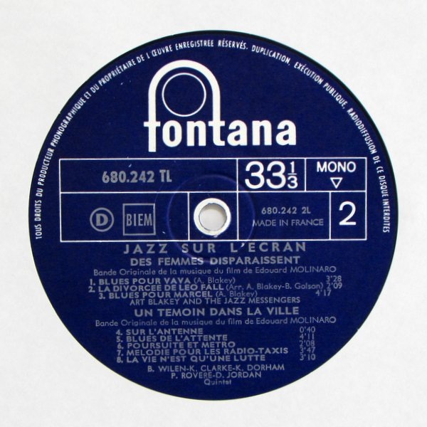 V.A / OST - Jazz Sur L'ecran