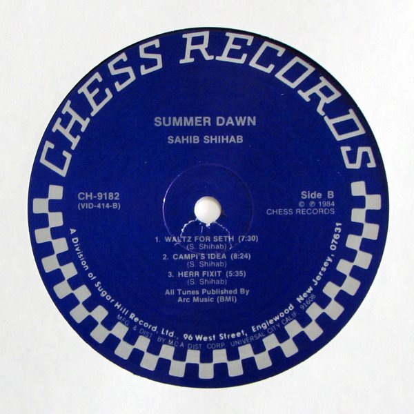 Sahib Shihab - Summer Dawn｜全てのカテゴリー｜Paddy Field Records