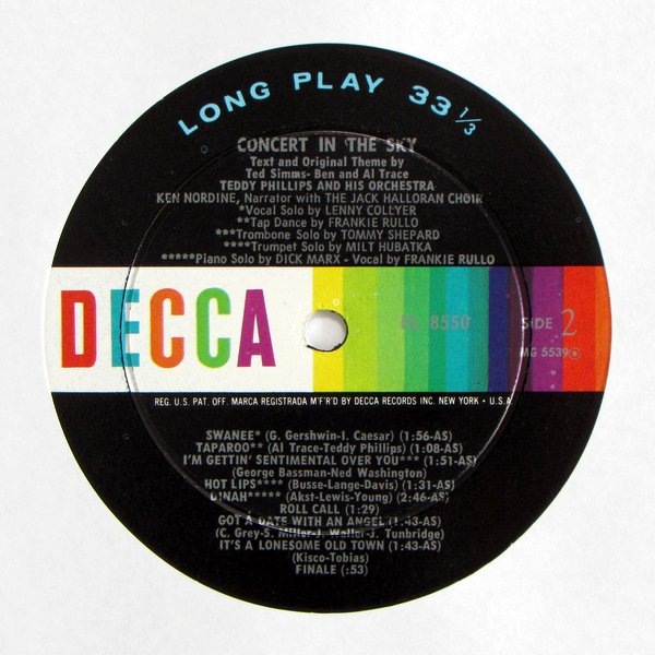 Teddy Phillips and his orchestra - Concert In The Sky