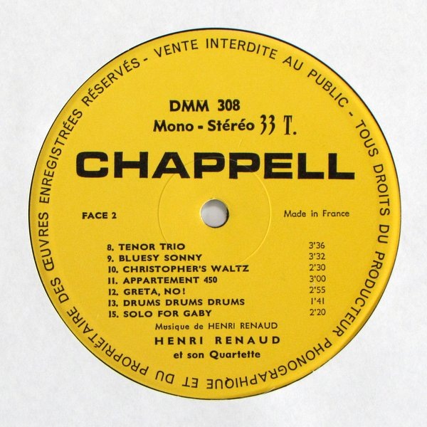 Henri Renaud Et Son Quartette - Dance And Mood Music Vol.8