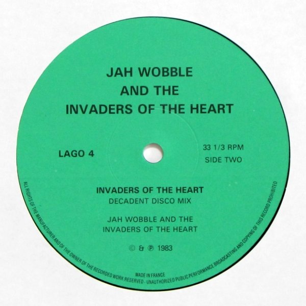 Jah Wobble And The Invaders Of The Heart - Invaders Of The Heart