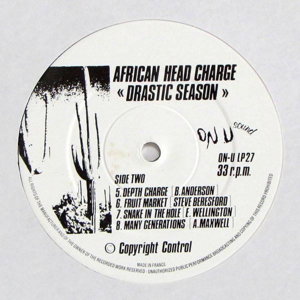 African Head Charge - Drastic Season