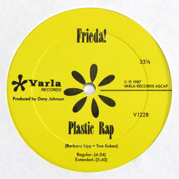 Frieda  ‎– Disco Lover / Plastic Rap