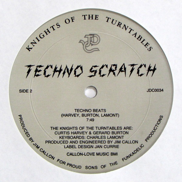 Knights Of The Turntables  ‎– Techno Scratch
