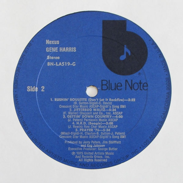 Gene Harris - Nexus｜JAZZ,JAZZ FUNK / SOUL JAZZ｜Paddy Field 