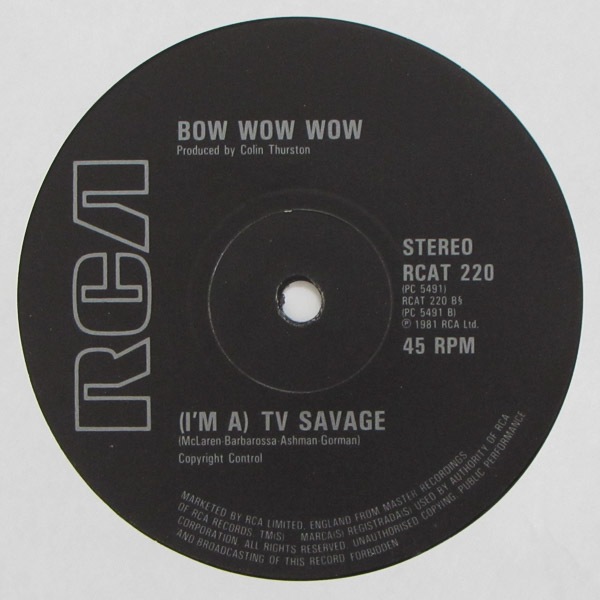 Bow Wow Wow - See Jungle! (Jungle Boy) (Re-Mixed Version)