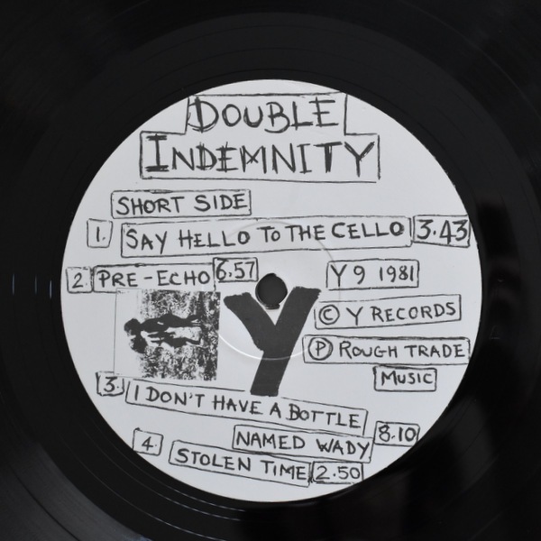 Steve Beresford / Tristan Honsinger - Double Indemnity