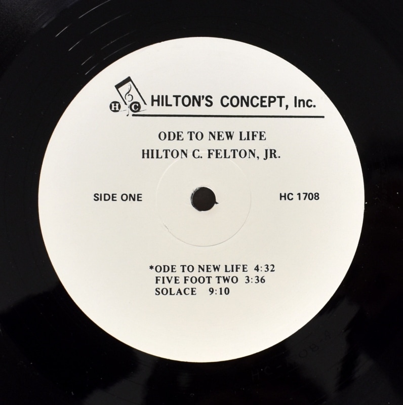 Hilton Felton - Ode To New Life    [LP]
