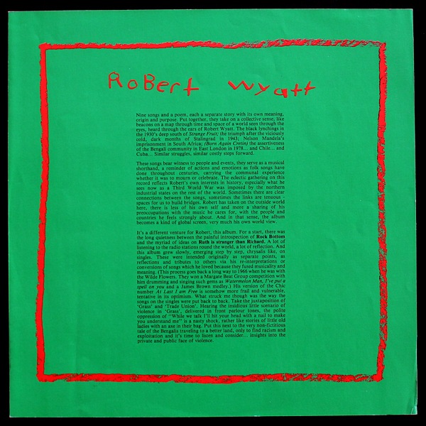 Robert Wyatt - Nothing Can Stop Us