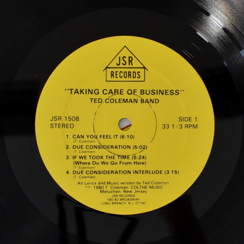 Ted Coleman Band - Taking Care Of Business   [LP]