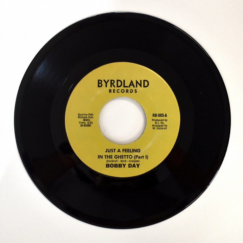 Bobby Day - Just A Feeling In The Ghetto ( Part��) / ST ( Part��)��������[7inch]
