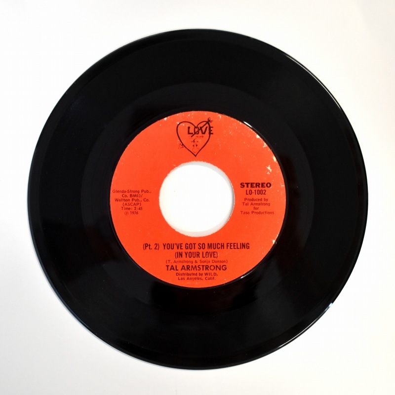 Tal Armstrong - (Pt.1)You've Got So Much Feeling (In Your Love) / (Pt.2) ST         [7inch]