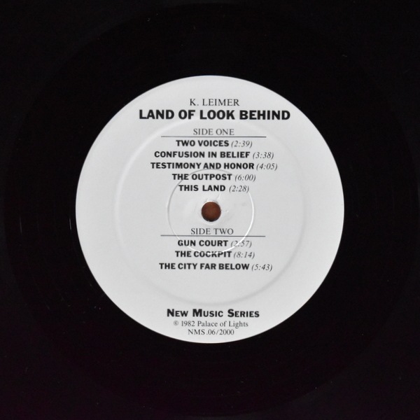K. Leimer - Land Of Look Behind [LP]｜ELECTRONIC,Experimental｜Paddy ...