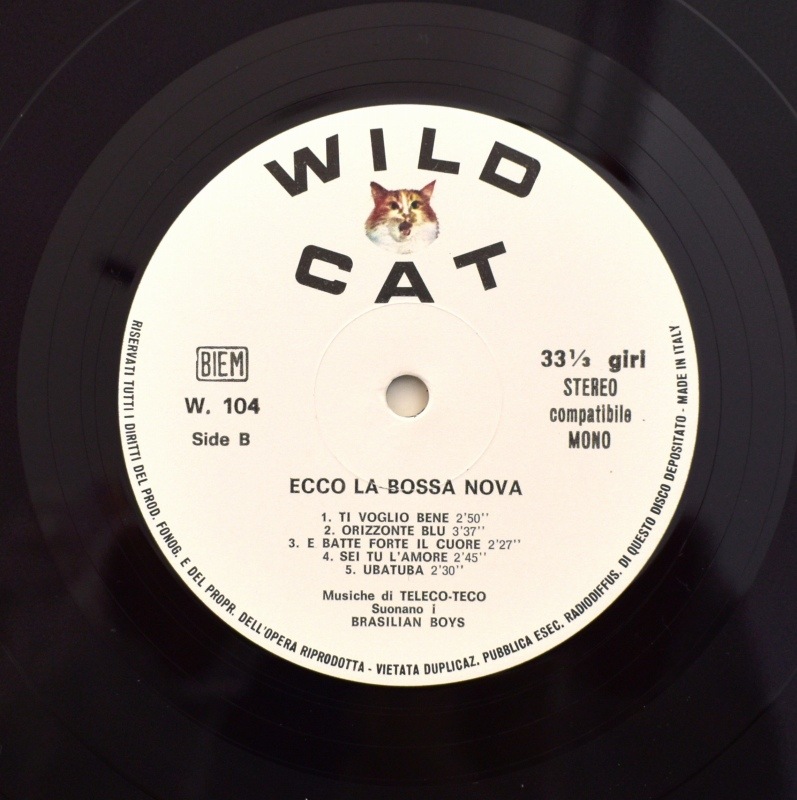 I Brasilian Boys - Ecco La Bossa Nova [LP]�����ꥢ���ꥸ�ʥ� �쥢��