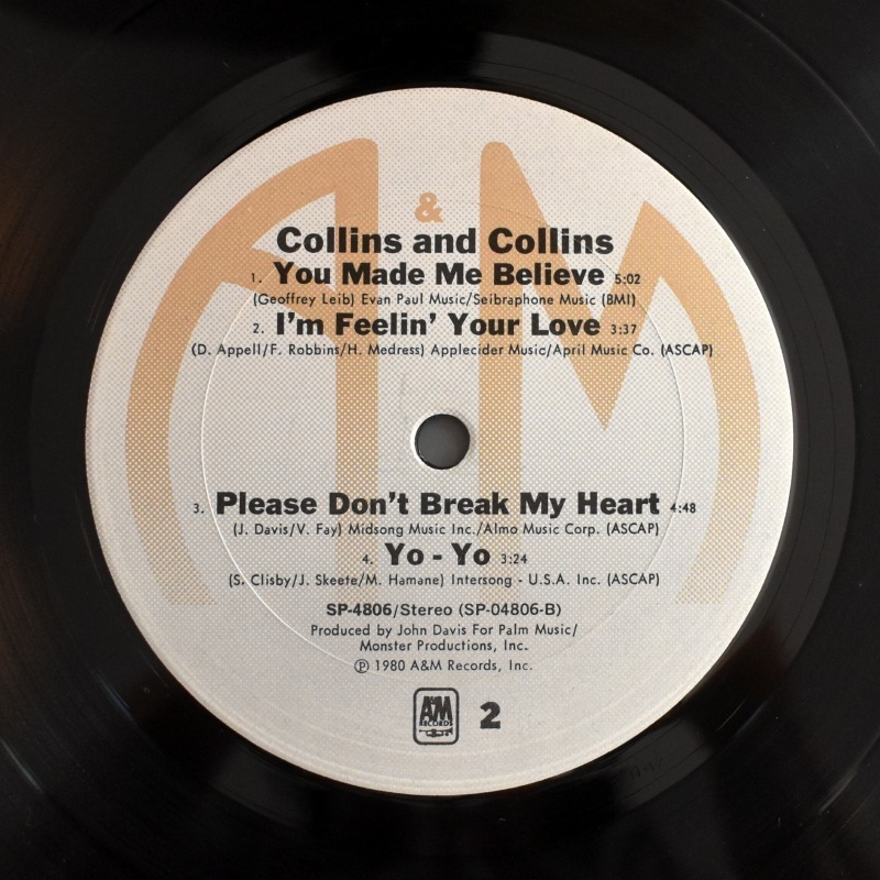 Collins And Collins - Collins And Collins    [LP]