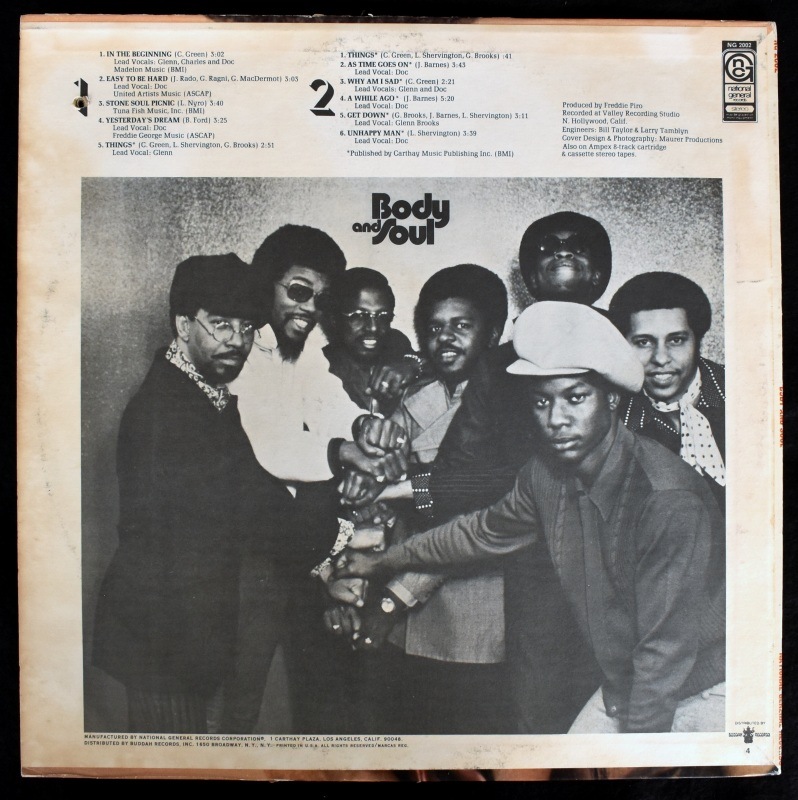 Body And Soul - Body And Soul       [LP]