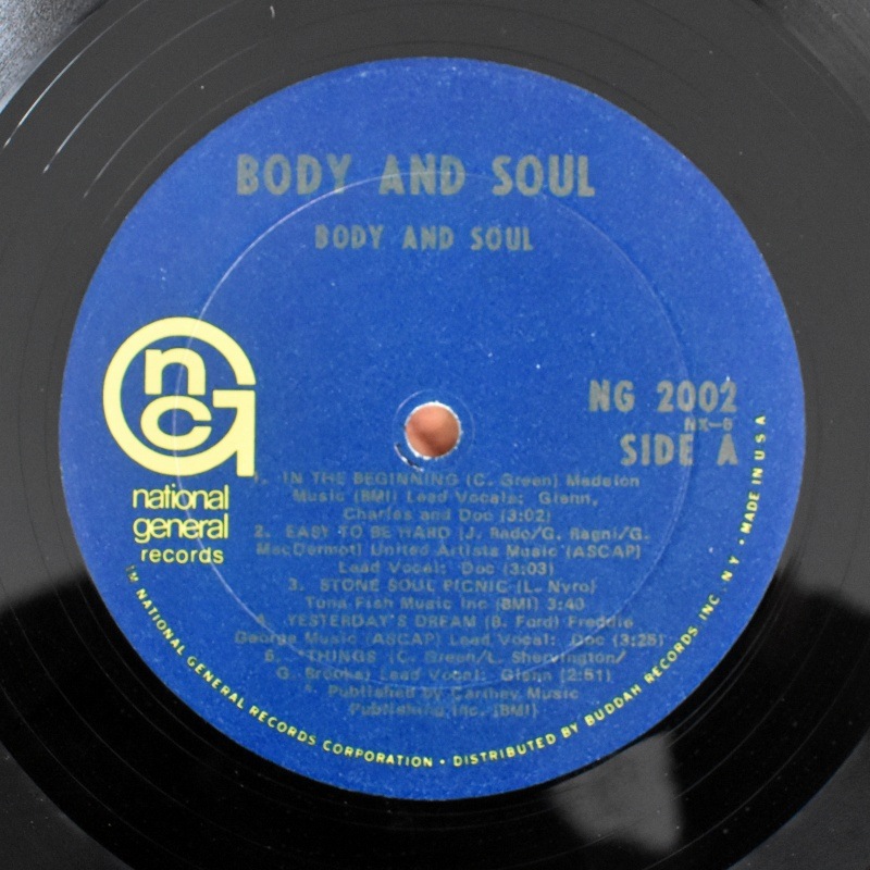 Body And Soul - Body And Soul       [LP]