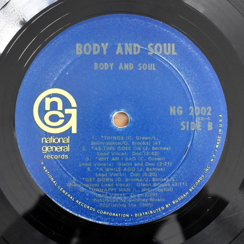Body And Soul - Body And Soul       [LP]