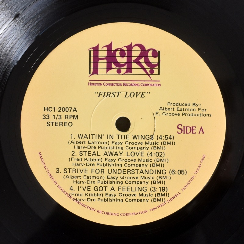 The First Love - The First Love   [LP]