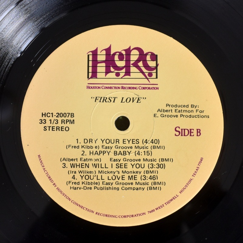 The First Love - The First Love   [LP]