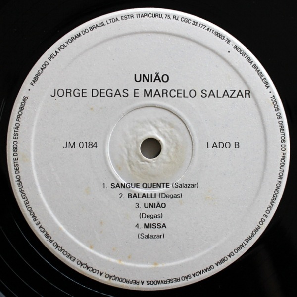 Jorge Degas,  Marcelo Salazar - Uni&atilde;o