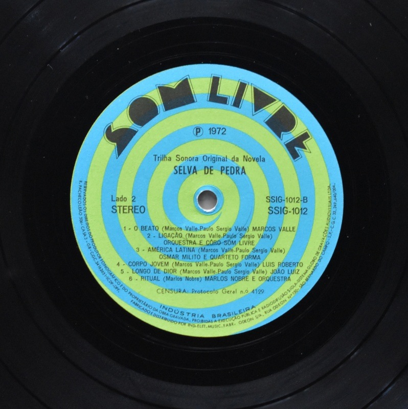 Selva De Pedra 1972 ブラジル ORIG LP サイケ ボサノバ サンバ