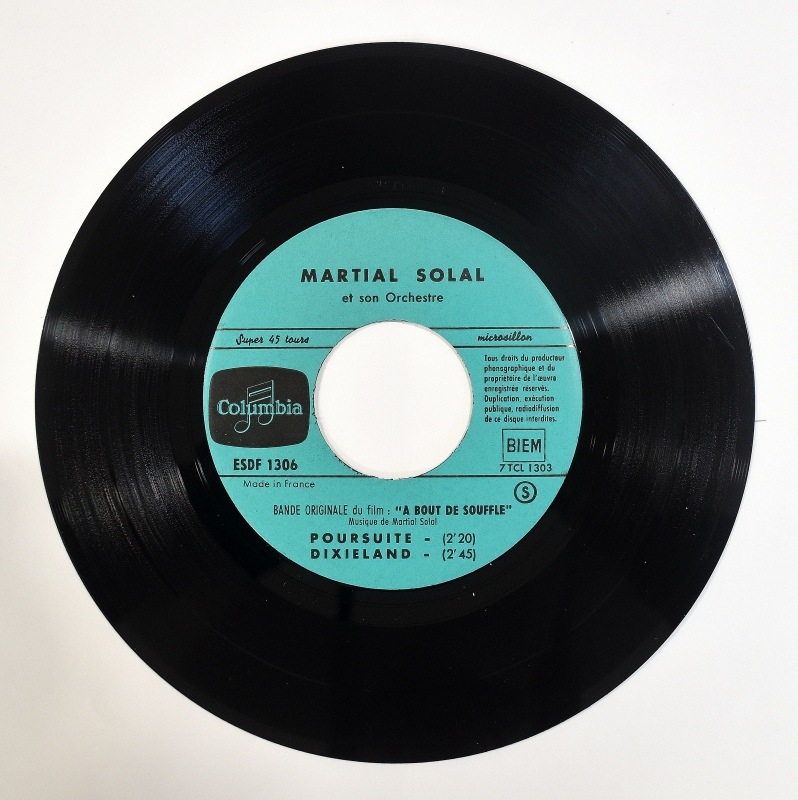 Martial Solal - A Bout De Souffle   [7inch 4 EP]
