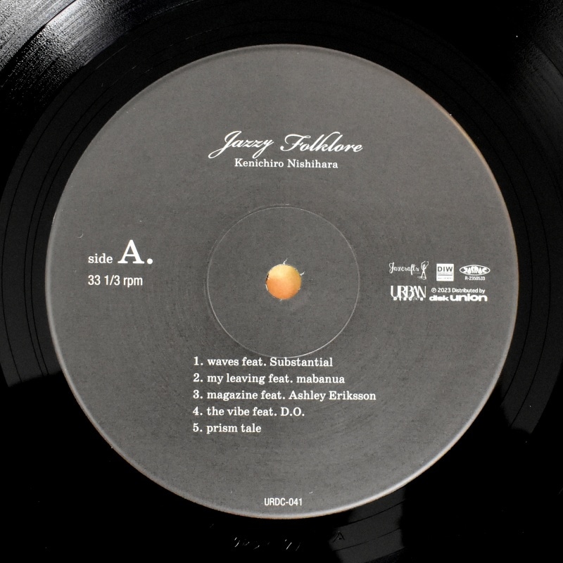 Kenichiro Nishihara - Jazzy Folklore����[LP]