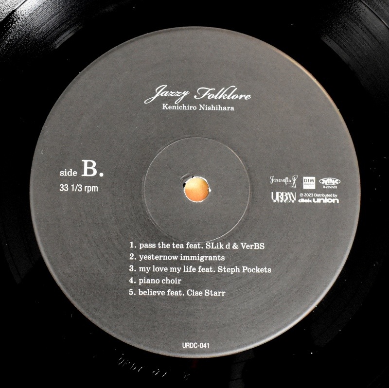 Kenichiro Nishihara - Jazzy Folklore����[LP]