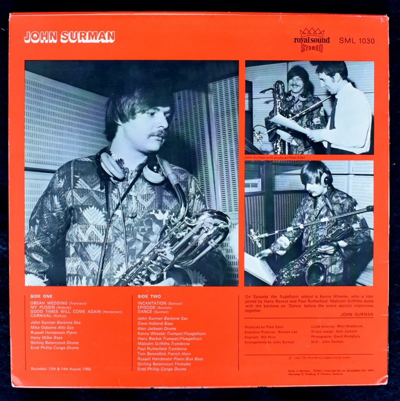 John Surman - John Surman   [LP] ɥ ꥸʥ