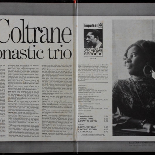 Alice Coltrane - A Monastic Trio  68ǯ���ꥸ�ʥ�
