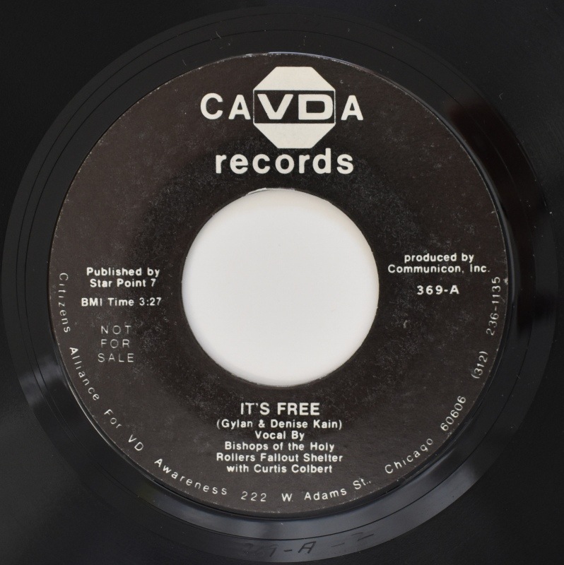 Bishops Of The Holy Rollers Fallout Shelter / Johnnie Taylor - It's Free / Something To Remember Her By  [7inch] Promo