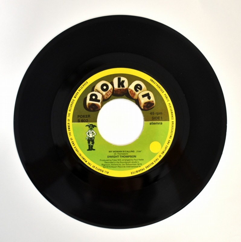 Dwight Thompson - My Woman Is Calling / Man Oh Man,    [7inch]