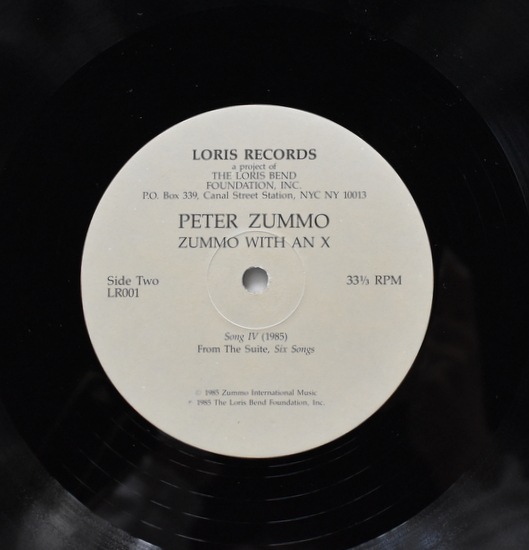 Peter Zummo - Zummo With An X������Arthur Russell������