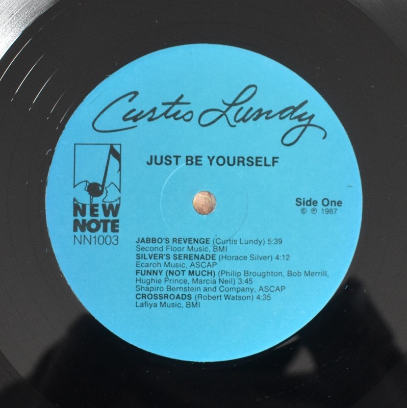 Curtis Lundy - Just Be Yourself    [LP]