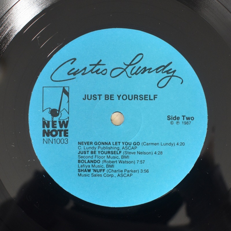 Curtis Lundy - Just Be Yourself    [LP]
