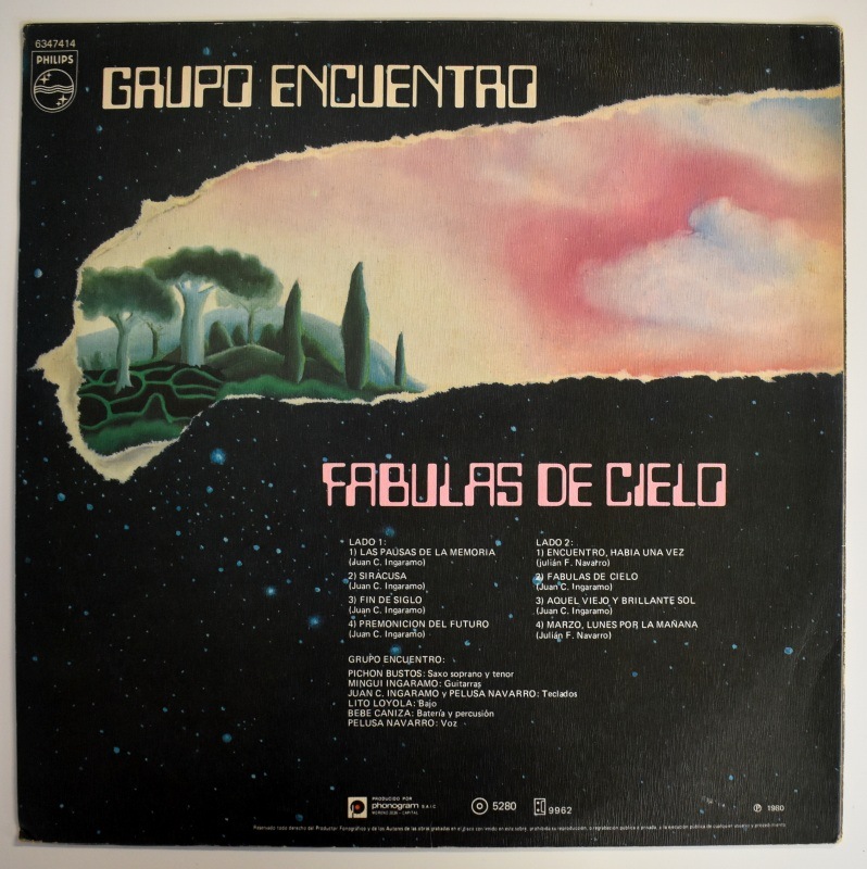 Grupo Encuentro - Fabulas Del Cielo     [LP]