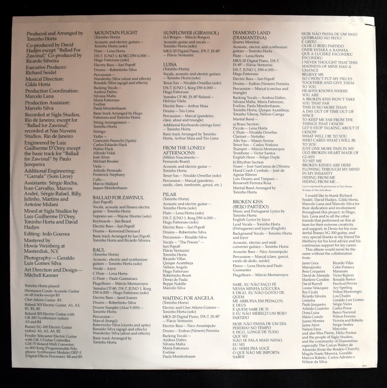 Toninho Horta - Diamond Land    [LP]