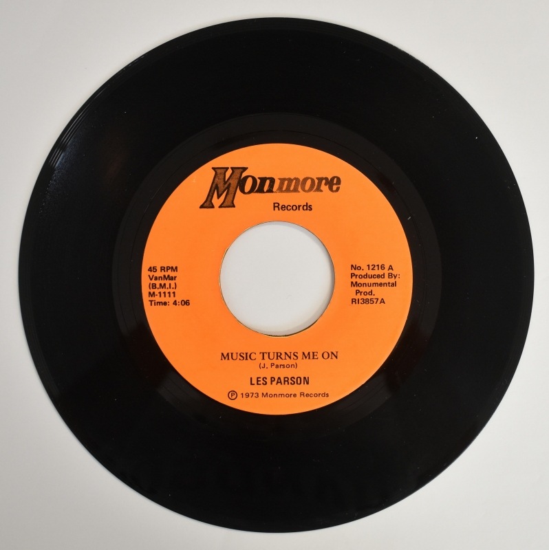 Les Parson - Music Turns Me On / Do You Take Time    [7inch]