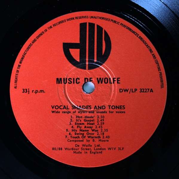 美品　Vocal Shades and Tones /Barbara Moore Barbara Moore – Vocal Shades And Tones – Vinyl (LP, Album +