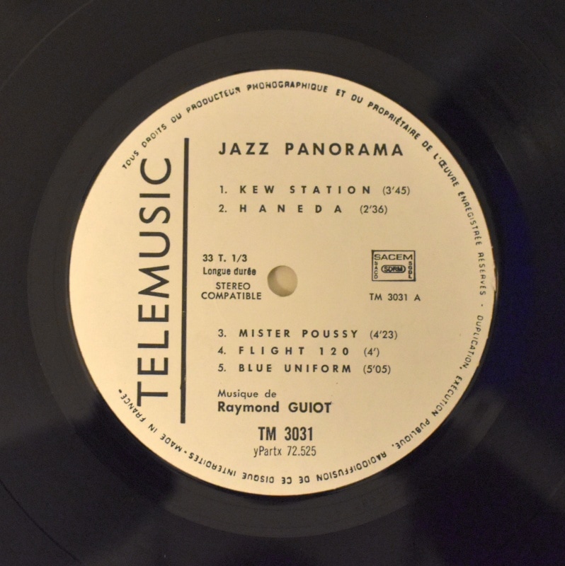 Raymond Guiot - Jazz Panorama  [LP]