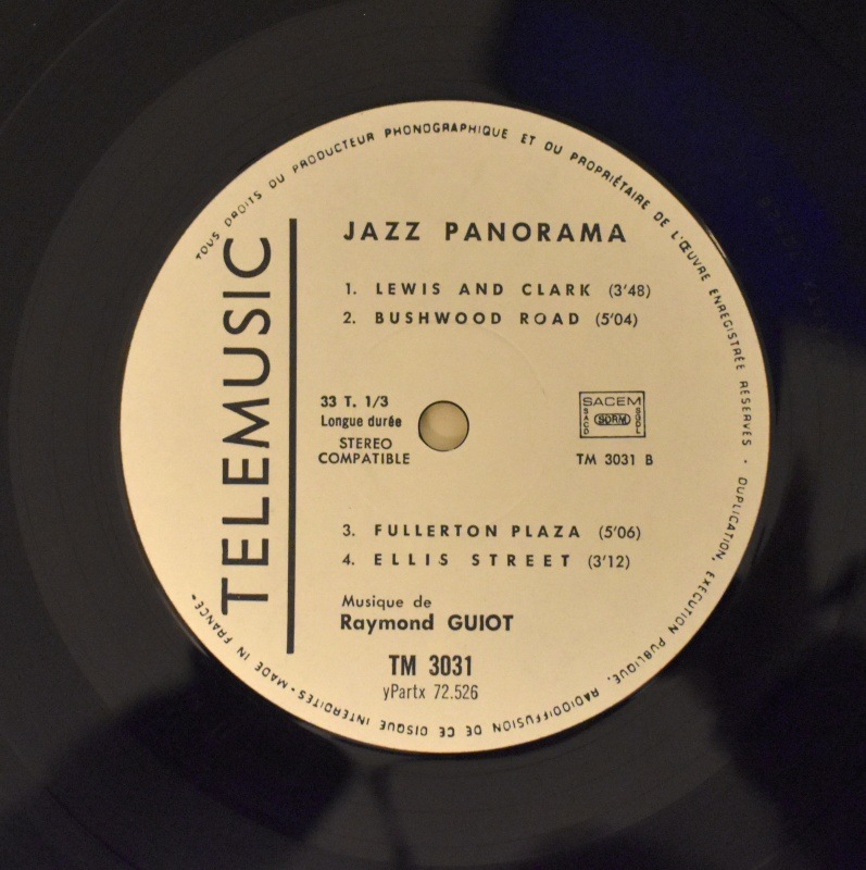 Raymond Guiot - Jazz Panorama  [LP]